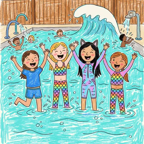 Cover of Great wolf lodge sleepover